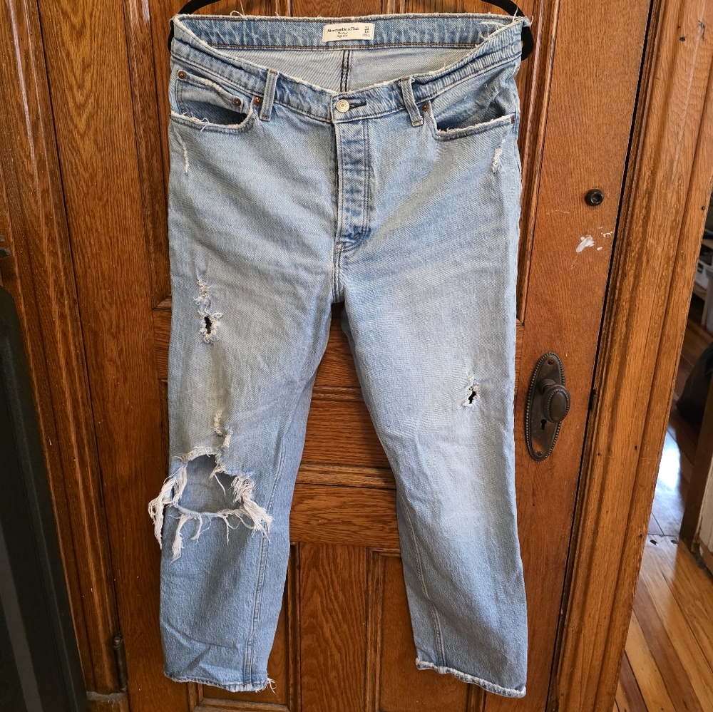 Abercrombie & Fitch The Dad High Rise Size 31/12